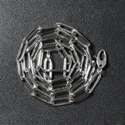 Bids.com 14k White Gold Bold Paperclip Chain (4.2 mm) Necklaces