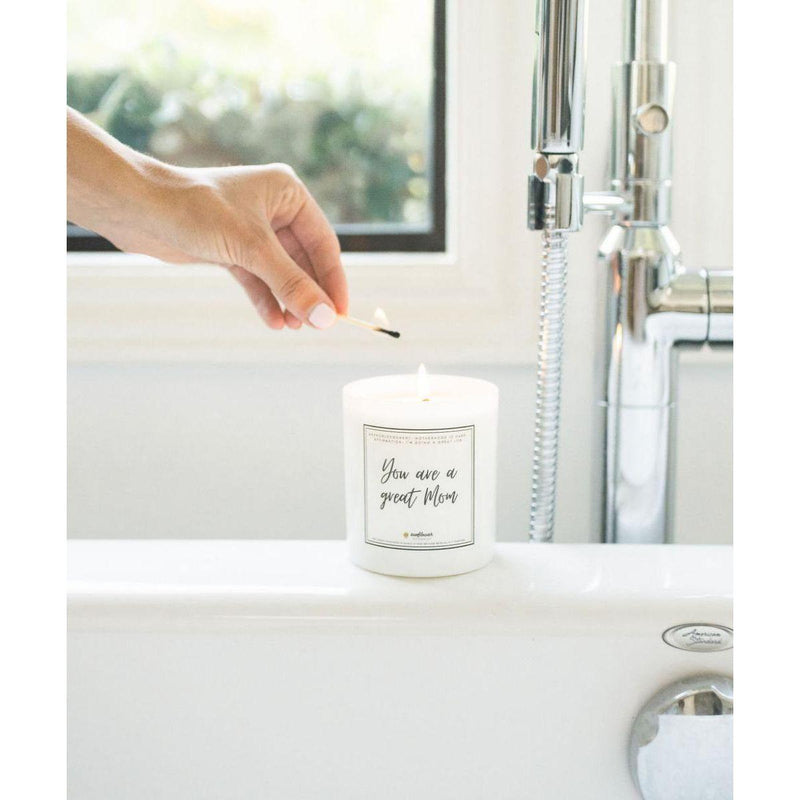 Sunflower Motherhood Great Mom Candle Candles