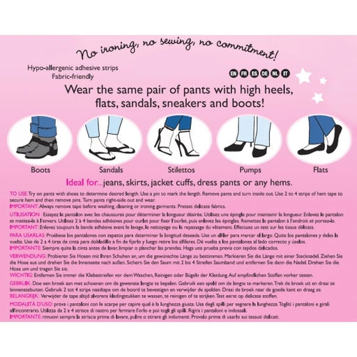 Hollywood Fashion Hollywood Fashion Secrets Temporary Hem Tape Strips Cosmetics