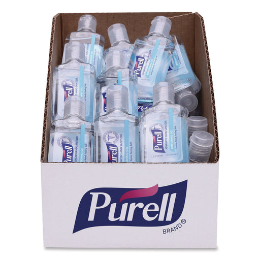 Purell Purell Advanced Refreshing Gel Hand Sanitizer, Clean Scent, 12 x 1 Oz Hand Sanitizers & Wipes