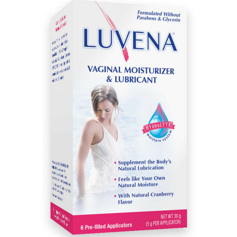 Luvena Luvena Prebiotic  Vaginal Moisturizer & Lubricant Pre-Filled Applicators 6Ct Lotion & Moisturizer