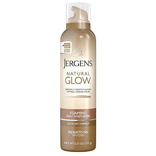 Jergens Jergens Natural Glow Daily Moisturizer, Foaming, Medium To Tan Skin Tones Lotion & Moisturizer