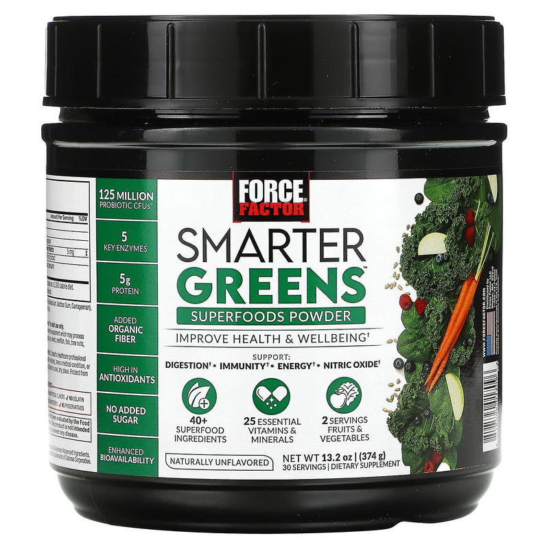 Force Factor Force Factor Smarter Greens Digestion Powder 30 Porciones Greens