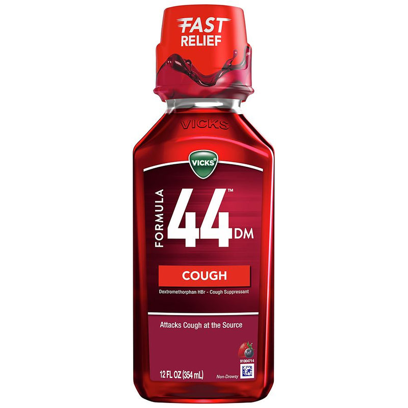 Vicks Vicks® Formula 44™ Non-Drowsy Cough Relief – Berry Flavor (6 fl oz) Personal Care