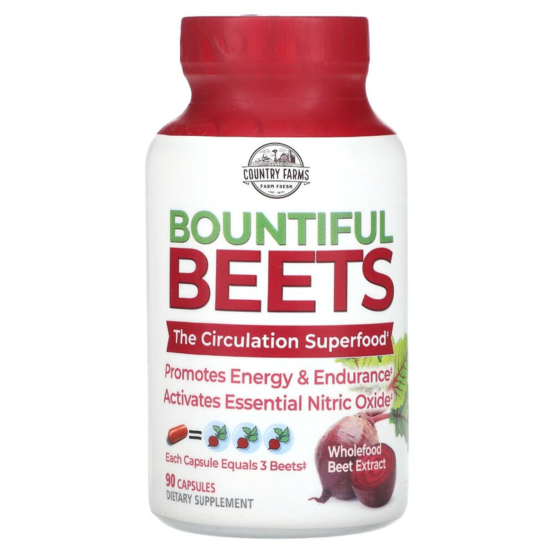 Country Farms Country Farms® Bountiful Beets - 90 Capsules Vitamins & Supplements