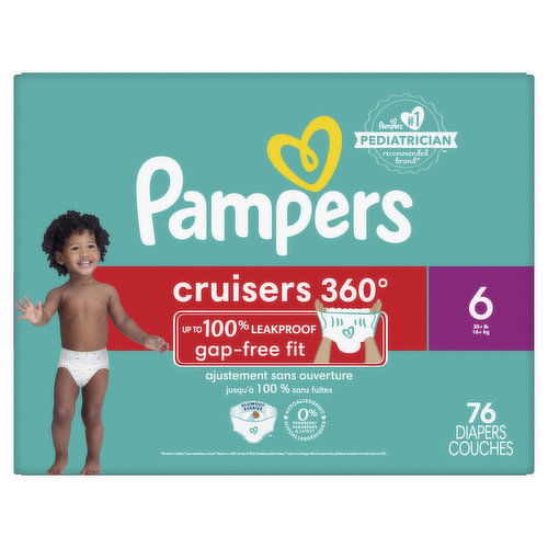 Pampers Pampers Cruisers 360 S6 Huge Diapers