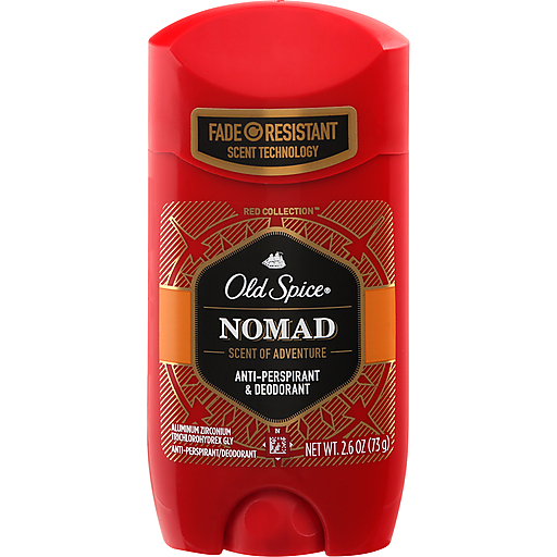 Old Spice Old Spice Red Collection Antiperspirant & Deodorant, Nomad Deodorant Dark Red