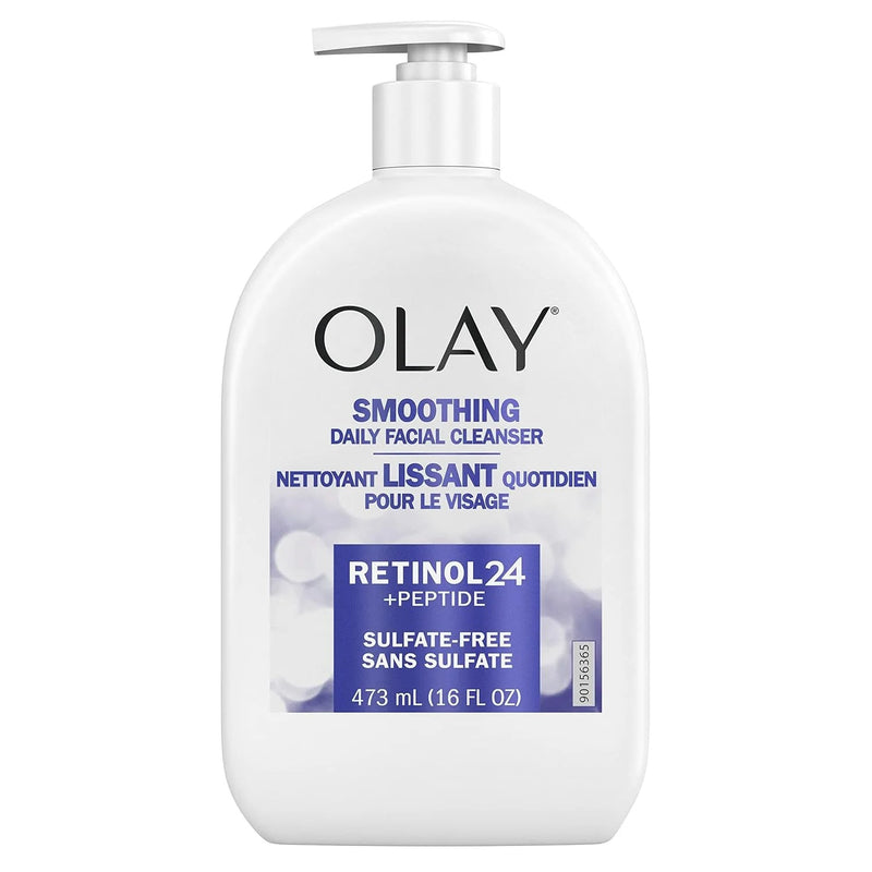 Olay Olay Smoothing Daily Facial Cleanser Retinol 24 + Peptide Health & Beauty