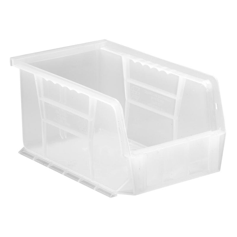 Quantum Storage Systems Quantum Storage Systems Ultra Stack And Hang Bin, 6 X 9-1/4 X 5 Clear Storage & Organization