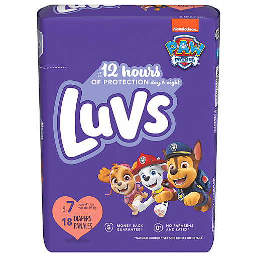 Luvs Luvs Diapers, Size 7 (Over 41 Lbs) Diapers Dark Slate Blue