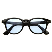 zeroUV Retro Dapper P3 Key Hole Horned Rim Sunglasses 8308 Sunglasses