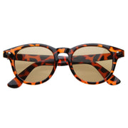 zeroUV Retro Dapper P3 Key Hole Horned Rim Sunglasses 8308 Sunglasses