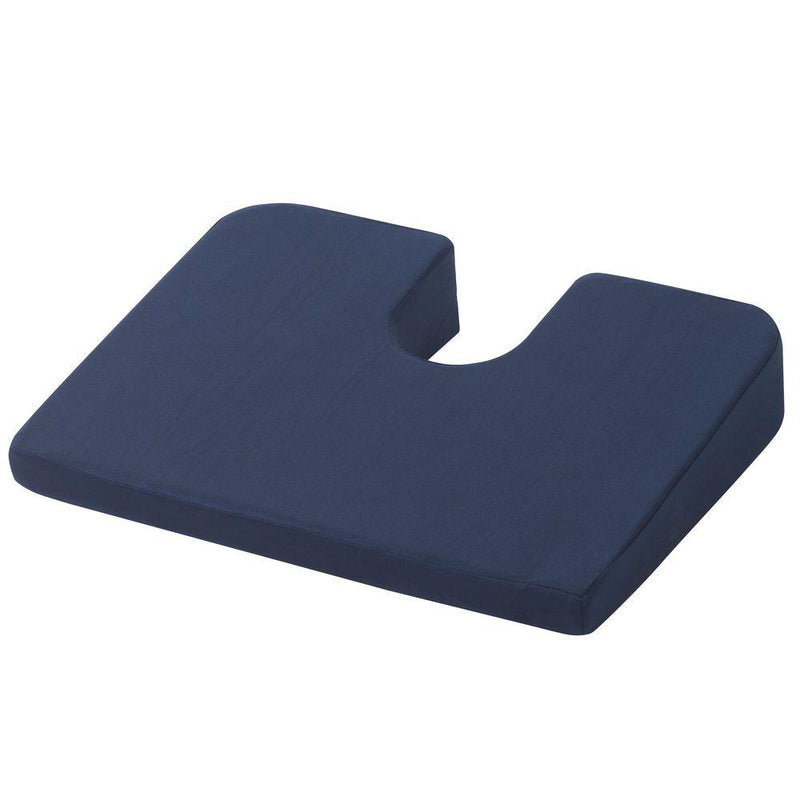 Drive Medical Drive Medical™ Compressed Coccyx Cushion – Blue Chair & Sofa Cushions