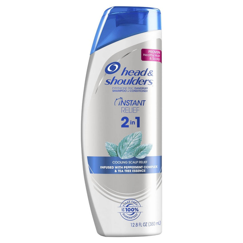 Head & Shoulders Head & Shoulders Instant Relief 2 In 1 Dandruff Shampoo Conditioner, 12.8 Oz Shampoo & Conditioner White Smoke