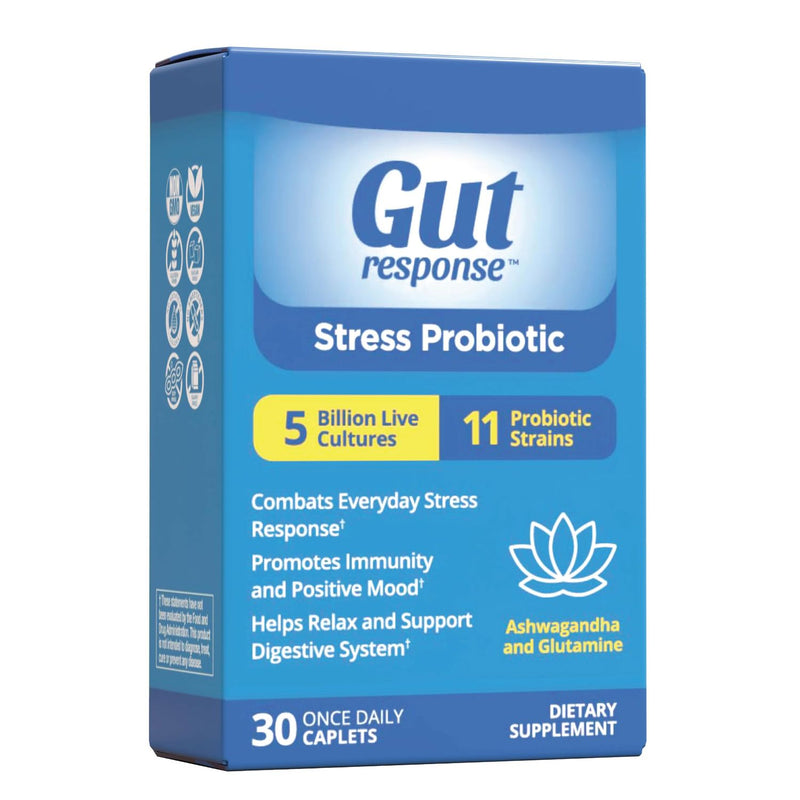 Gut Response Gut Response Stress Probiotic Caplets Vitamins & Supplements