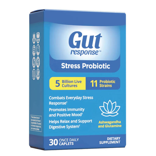 Gut Response Gut Response Stress Probiotic Caplets Vitamins & Supplements