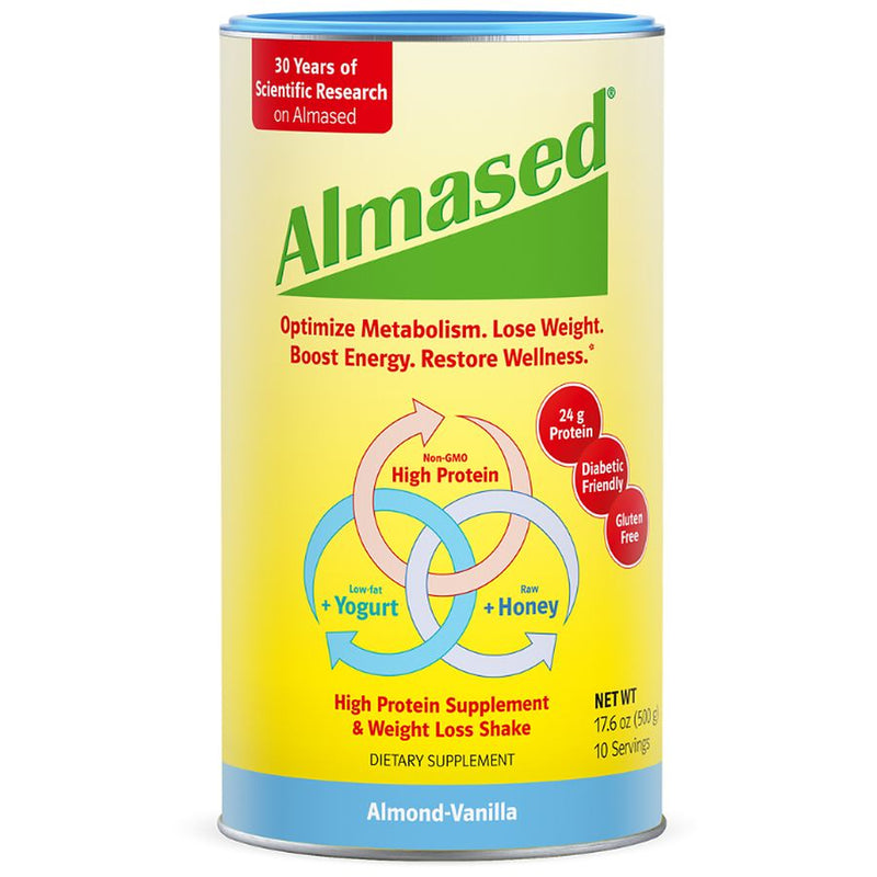 Almased Almased Vanilla Meal Replacement Shake Fitness & Nutrition Pale Goldenrod