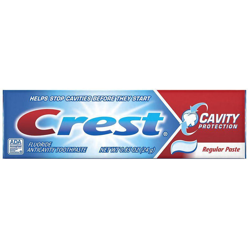 Crest Crest Toothpaste, Cavity Protection, Regular Paste 0.85 Oz Toothpaste