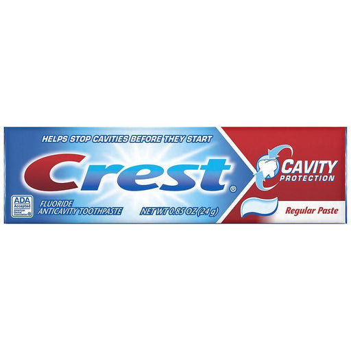 Crest Crest Toothpaste, Cavity Protection, Regular Paste 0.85 Oz Toothpaste
