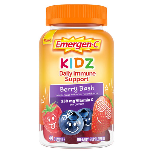 Emergen-C Emergen-C Kidz  Immune Support Gummies Berry Bash 44Ct Vitamins & Supplements