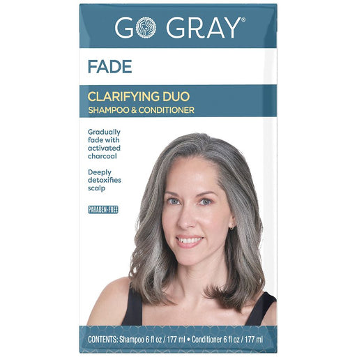 Go Gray Go Gray™ Fade Shampoo & Conditioner – Clarifying Duo Kit Shampoo & Conditioner