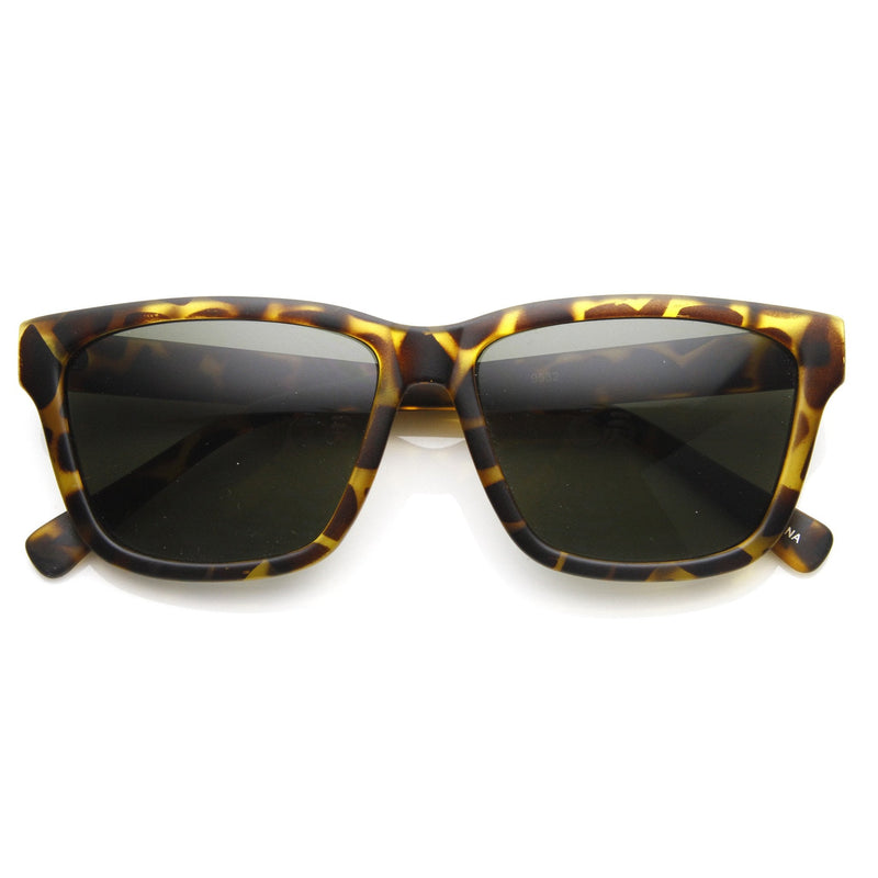 zeroUV European Dapper Square Aviator Sunglasses 8818 Sunglasses