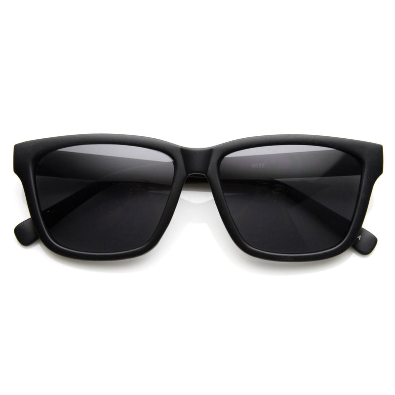 zeroUV European Dapper Square Aviator Sunglasses 8818 Sunglasses