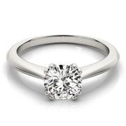Bids.com 14k White Gold Double Prong Set Solitaire Diamond Engagement Ring (1 cttw) Rings