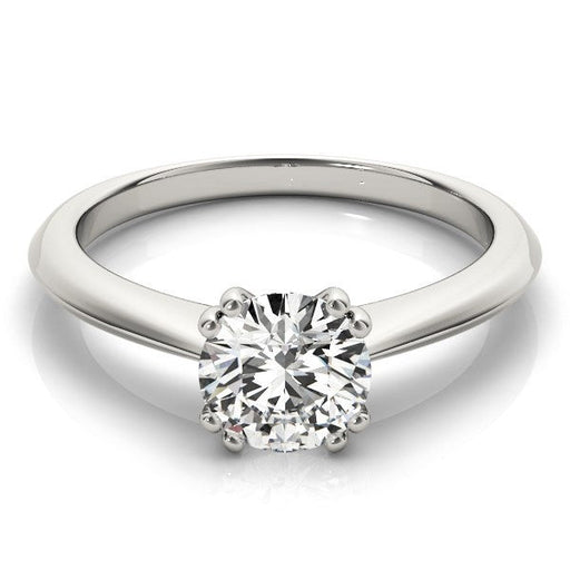 Bids.com 14k White Gold Double Prong Set Solitaire Diamond Engagement Ring (1 cttw) Rings