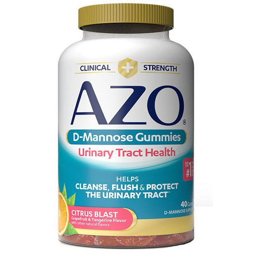 AZO AZO D-Mannose Urinary Tract Health Gummies Citrus Blast Vitamins & Supplements