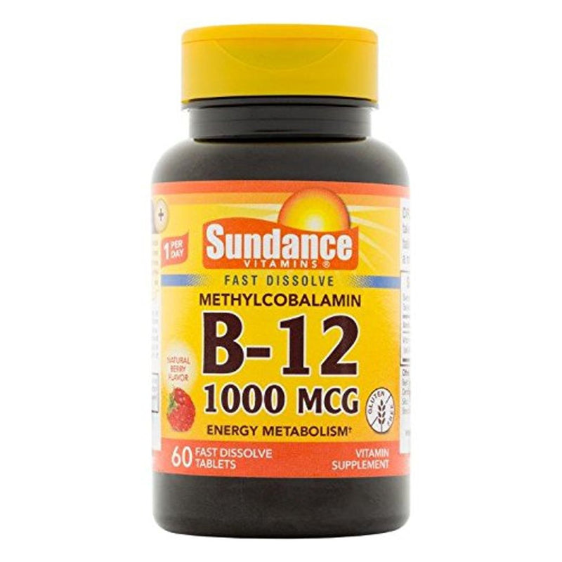 Sundance Sundance B-12 1000 Mcg Fast Dissolve Tablets Vitamins & Supplements
