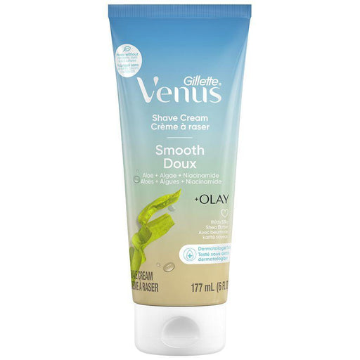 Venus Venus Gillette Smooth Plus Olay Shave Cream For Women, 6 Oz Shaving Cream