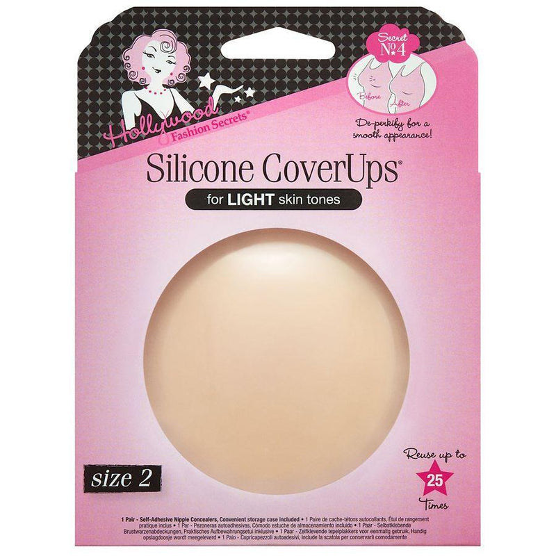 Hollywood Fashion Secrets Hollywood Fashion Secrets Silicone CoverUps Light, Light General Office Supplies