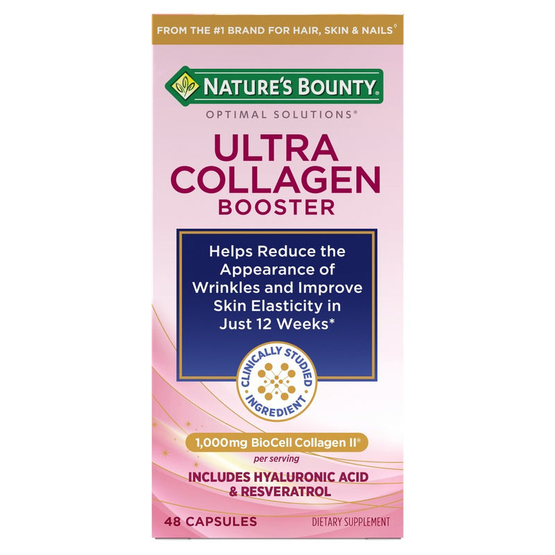Nature's Bounty Nature's Bounty Optimal Solutions Ultra Collagen Booster Capsules - 48ct Health & Beauty