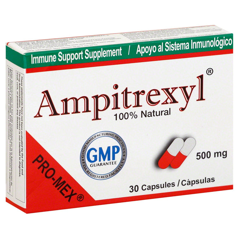 Pro Mex Pro Mex Ampitrexyl – 500 mg Capsules – Immune Support Health & Beauty