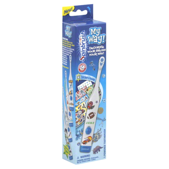 Arm & Hammer Arm & Hammer Kid's Spinbrush My Way! Soft Powered Toothbrush Oral Care