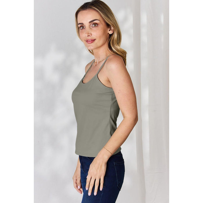 Basic Bae Round Neck Slim Cami