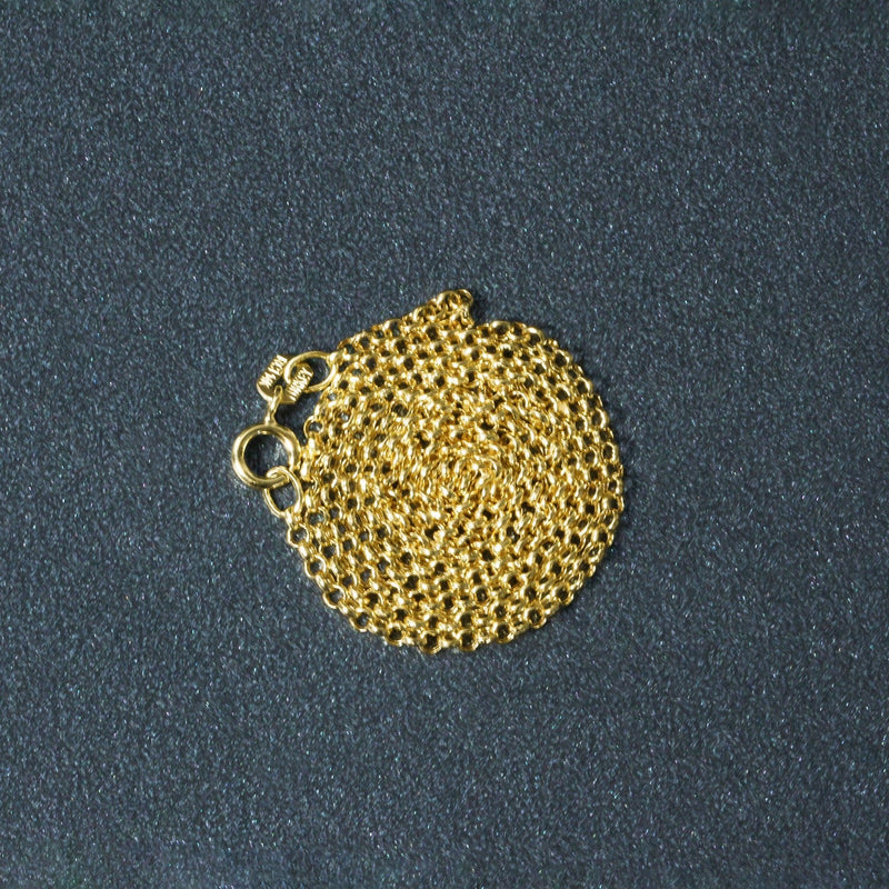 Bids.com 14k Yellow Gold Rolo Chain 1.9mm Necklaces