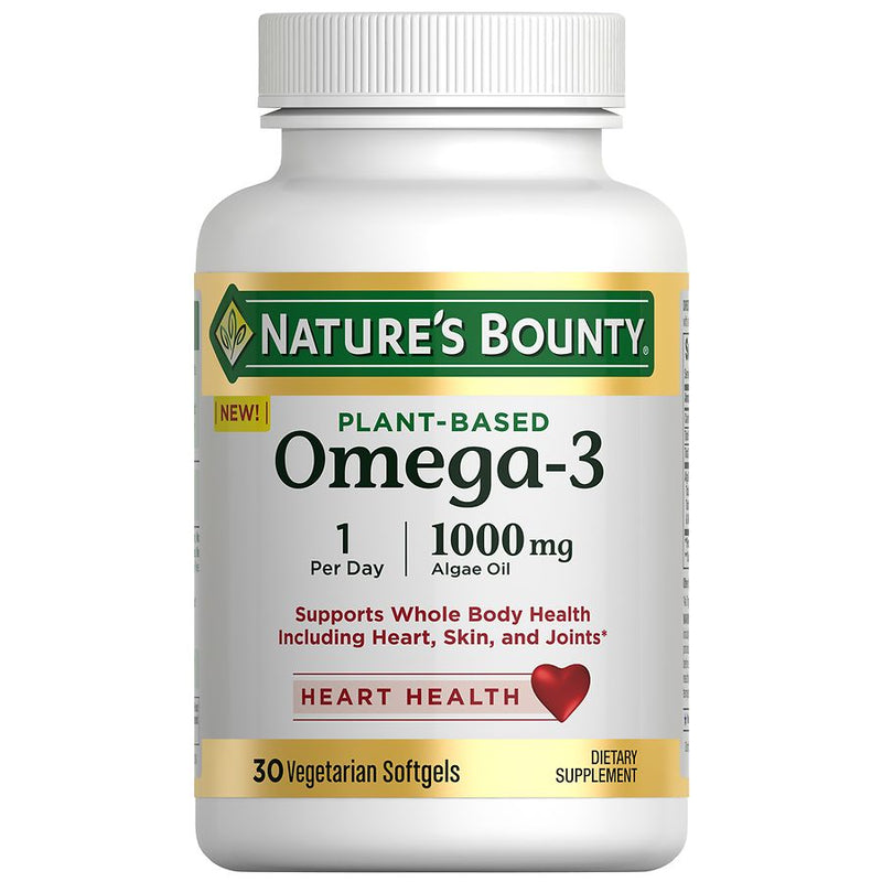 Nature's Bounty Nature's Bounty Plant Base Omega 3 Algae Oil Vitamins & Supplements