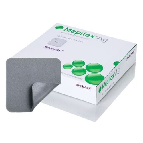 0 Mepilex Ag 4X4 Silver Dressingg Box Of 5 Health Care