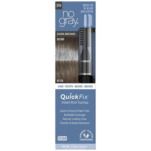 No Gray No Gray QuickFix Instant Root Touchup, Dark Brown Hair Color