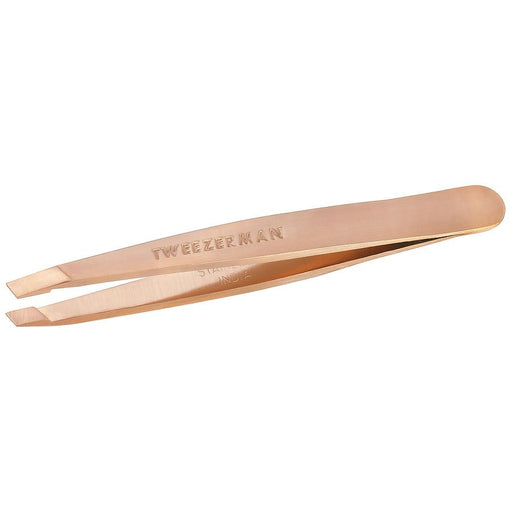 Tweezerman Tweezerman Rose Gold Mini Slant Tweezer - 1023373 Tweezers