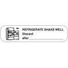 0 Label Refrigerate-Shake Well 1X
