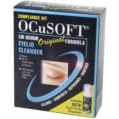 OCuSOFT OCuSOFT Eye Lid Scrub Foam Compliance Kit 50 Ml Scrubs