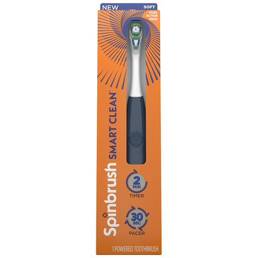 Spinbrush Spinbrush Smart Clean Toothbrush, Powered, Soft Toothbrushes