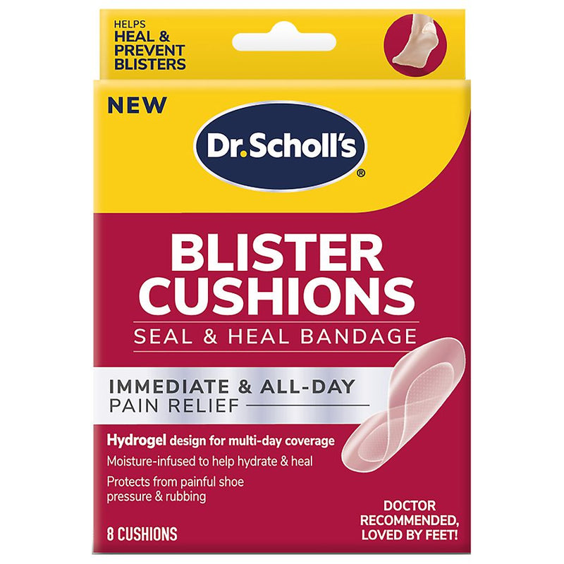 Dr. Scholl's Dr. Scholl's® Hydrogel Blister Cushions – Seal & Heal Technology (Mixed Sizes) Ottoman Cushions
