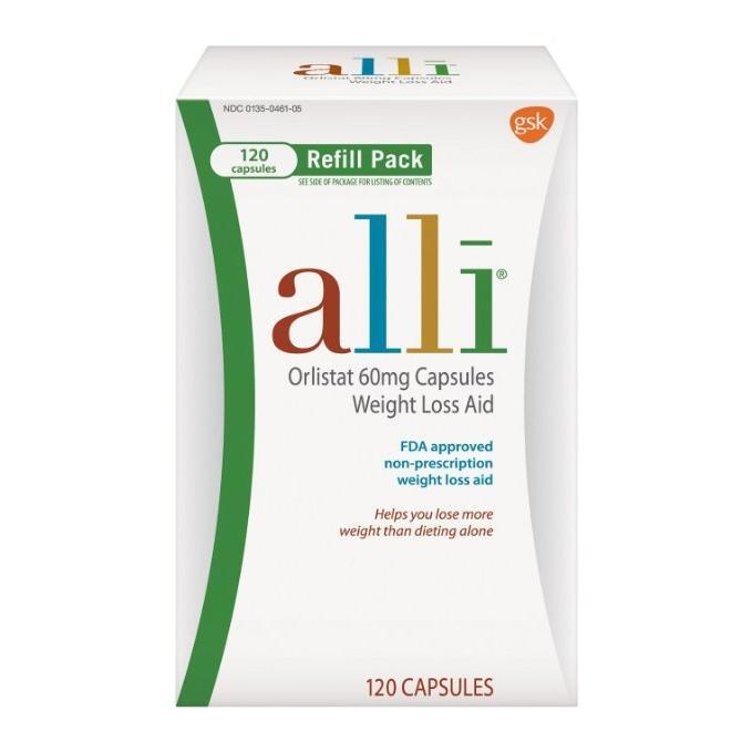 0 Alli 60 Mg Refill 120 Caplets By Galxo Smith Kline Consumer Religious Items