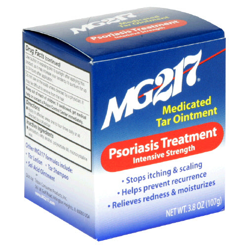 Mg217 Mg217 Medicated Tar Ointment, Psoriasis Treatment, Intensive Strength, 3.8 Oz Health & Beauty