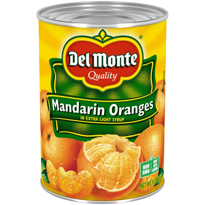 Del Monte Del Monte Mandarin Oranges In Extra Light Syrup 15 Oz Soups & Broths White Smoke