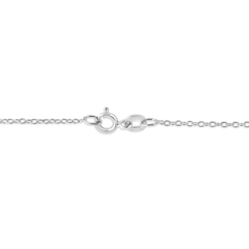 Bids.com .925 Sterling Silver 1/5 Cttw Bezel Set Champagne Diamond Solitaire 18" Pendant Necklace (K-L Color, I1-I2 Clarity) Necklaces